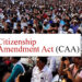 The Supreme Court is currently hearing a plea seeking a stay on the Citizenship Amendment Act (CAA).