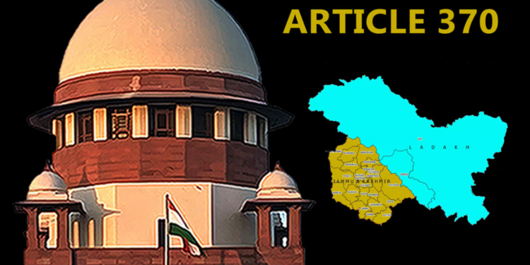 The Supreme Court refuses to review the verdict on the abrogation of Article 370.