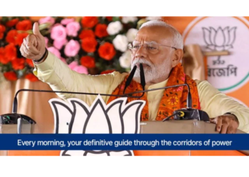 Today in politics: Prime Minister Modi holds a roadshow in Varanasi; and speculation surrounds the voter turnout for Phase 4 of elections.