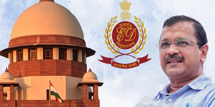 Arvind Kejriwal appeals to the Supreme Court against the interim stay on his bail.