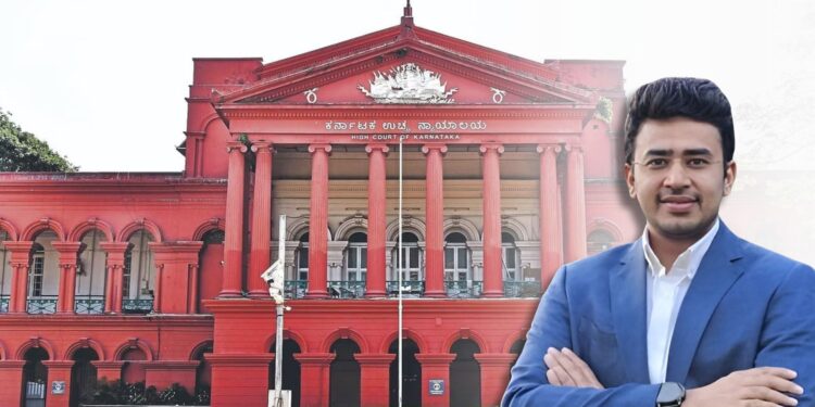The Karnataka High Court has stayed the FIR against Tejasvi Surya over his tweet linking a farmer’s suicide to the Wakf Board. The court’s decision temporarily halts further action, providing relief to Surya as it reviews the case.