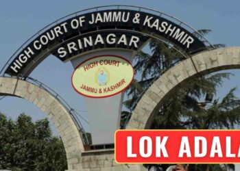 Lok Adalat members summoned by Jammu & Kashmir High Court to clarify acceptance of a fraudulent settlement.