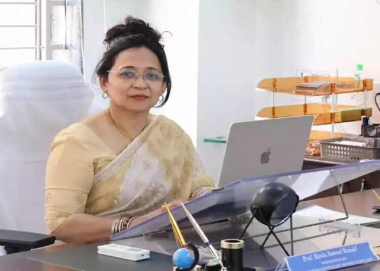 Prof. Bindu Ronald assumes charge as Vice-Chancellor of MNLU Aurangabad
